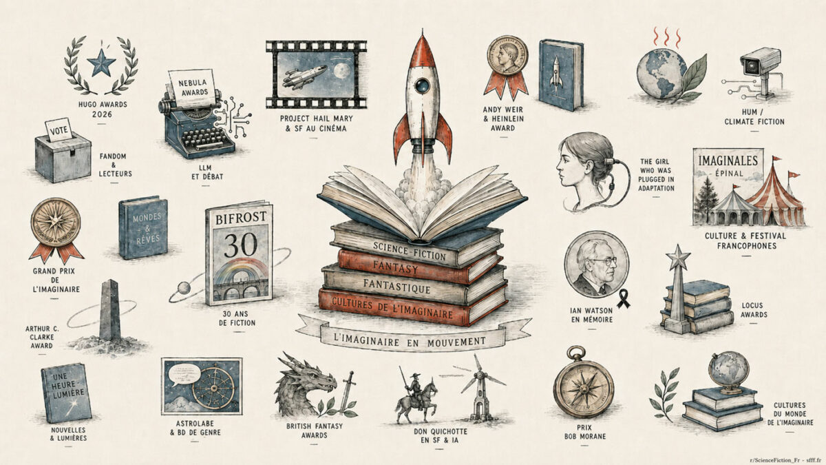 Science-Fiction, Fantasy, Fantastique et autres cultures de l'imaginaire - La newsletter du sub r/ScienceFiction_FR (juin 2026)